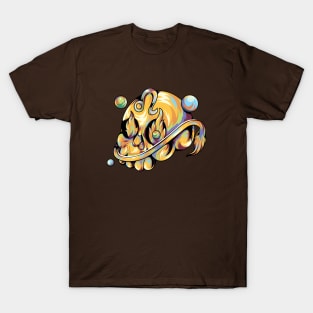 Leo Skull Zodiac T-Shirt
